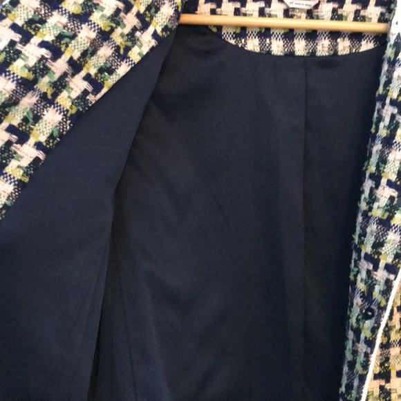 Kate Spade Juniper Pop Tweed Topper Jacket Blazer Size 10 - Picture 10 of 16